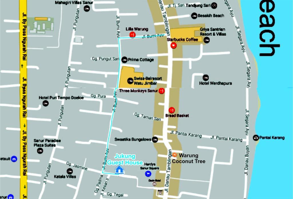 Jukung Guest house Sanur (Bali)